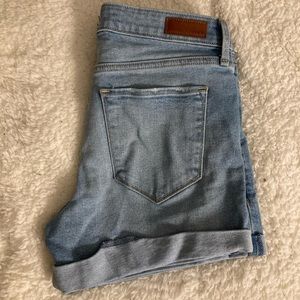 abercrombie denim shorts